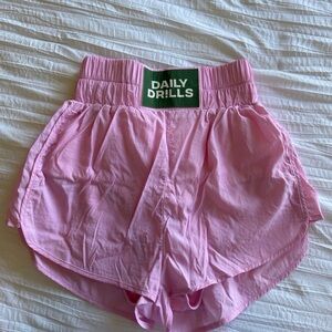 Daily Drills Light Pink Shorts